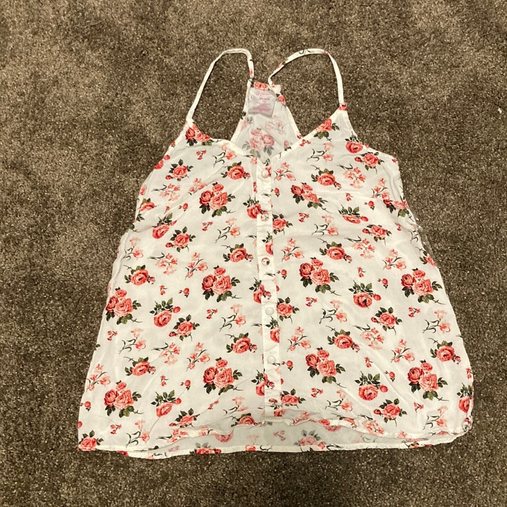 Flower tank top